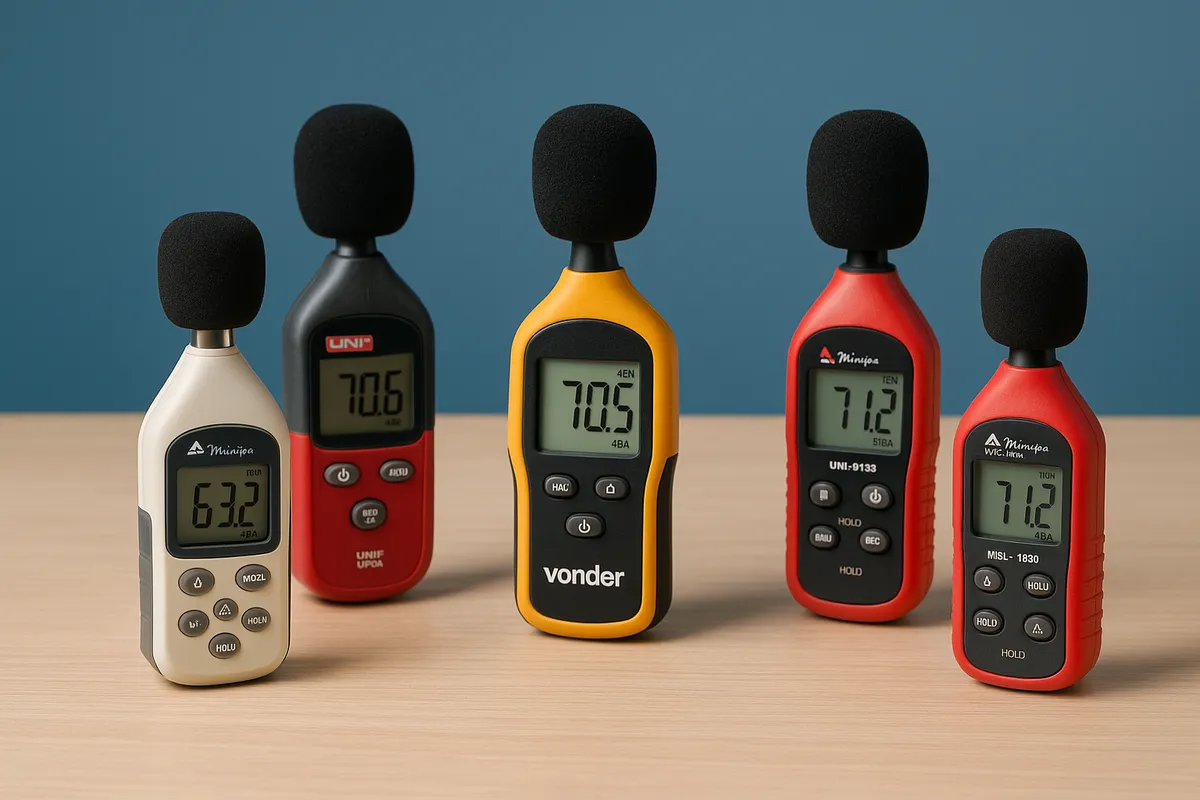 Decibelímetros: Top 5 Análises de Minipa, Vonder e Mais