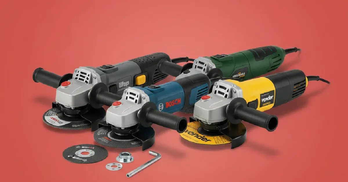 Esmerilhadeiras Bosch e Vonder: qual comprar?