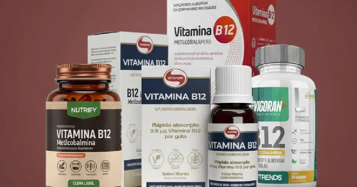 Quais São as TOP 10 Melhores Vitaminas B12 do Mercado em 2026?