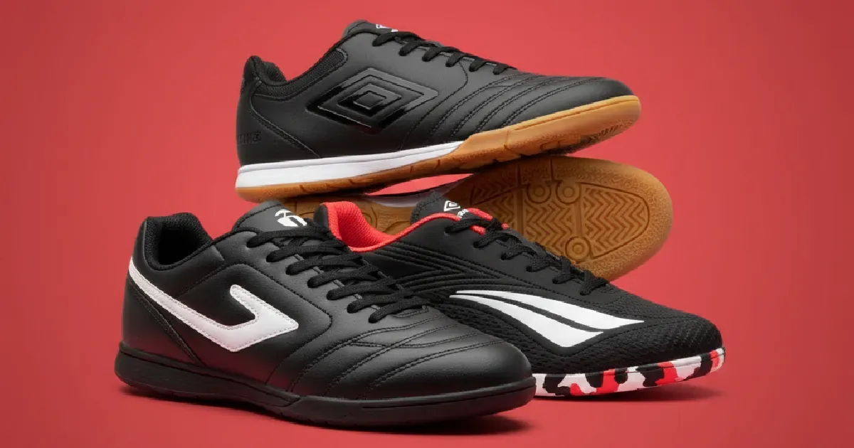 Chuteiras de futsal Nike e Umbro: quais comprar em 2026?