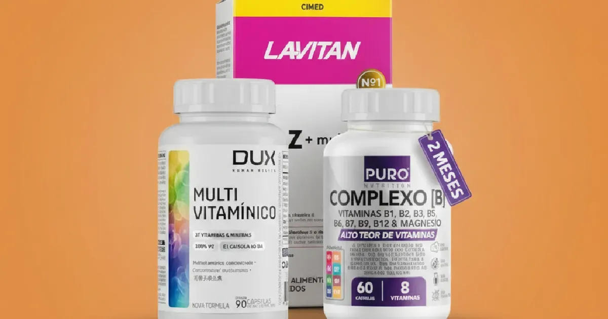 Multivitamínico Centrum e Lavitan: qual comprar em 2026?
