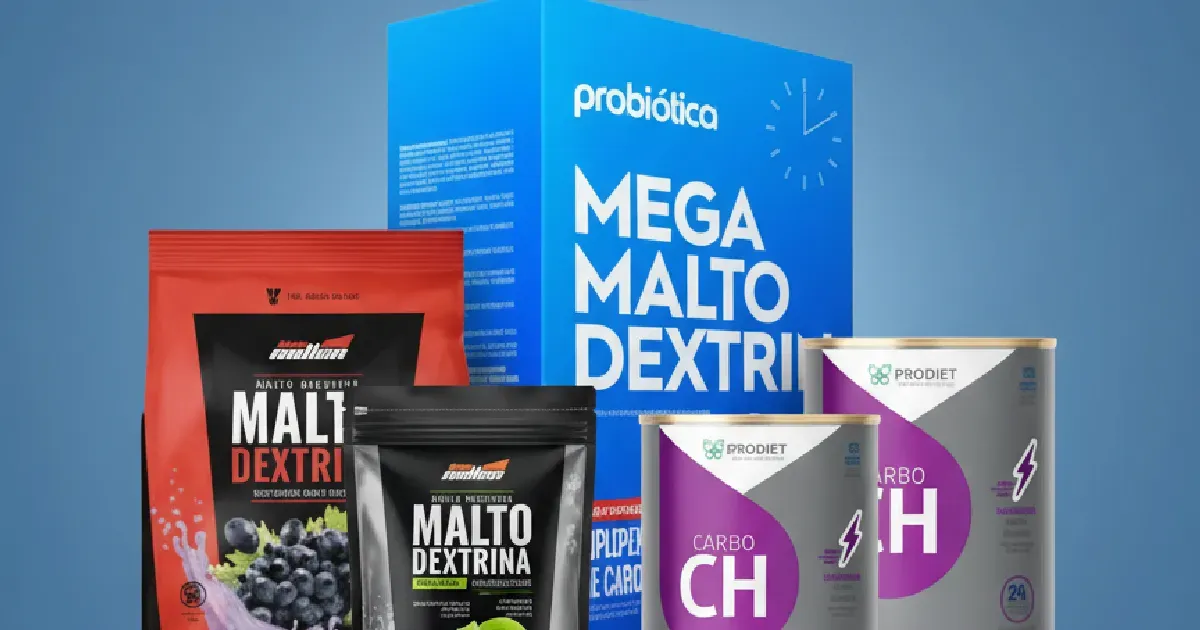 Suplementos de maltodextrina: qual a melhor para ganho de massa em 2026?