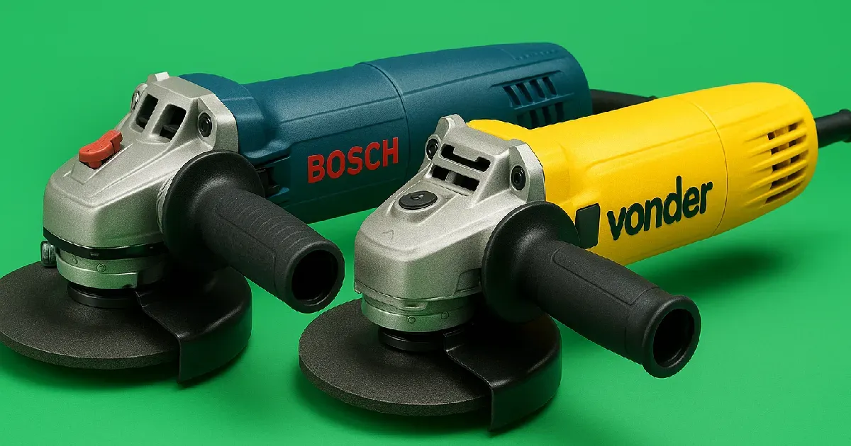 Melhores Esmerilhadeiras (Bosch, Vonder e mais)