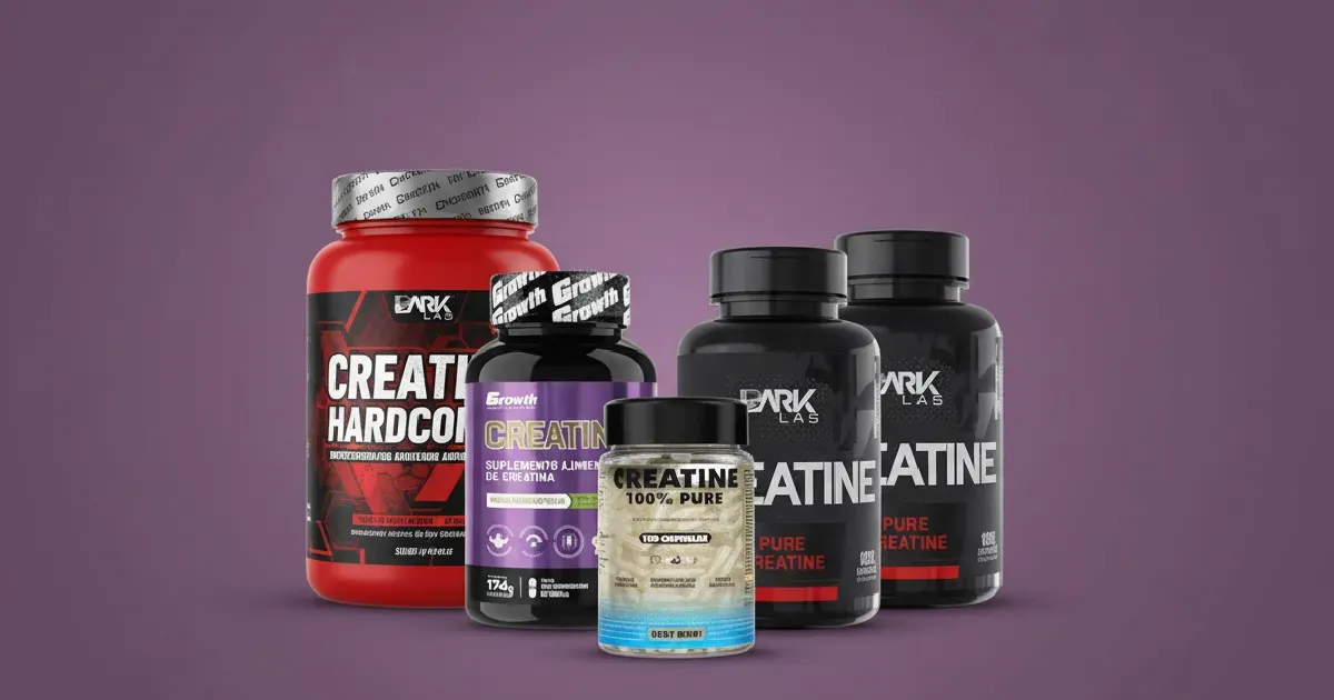 Suplementos de creatina em cápsulas: qual comprar, Nutrify ou Dark Lab em 2026?