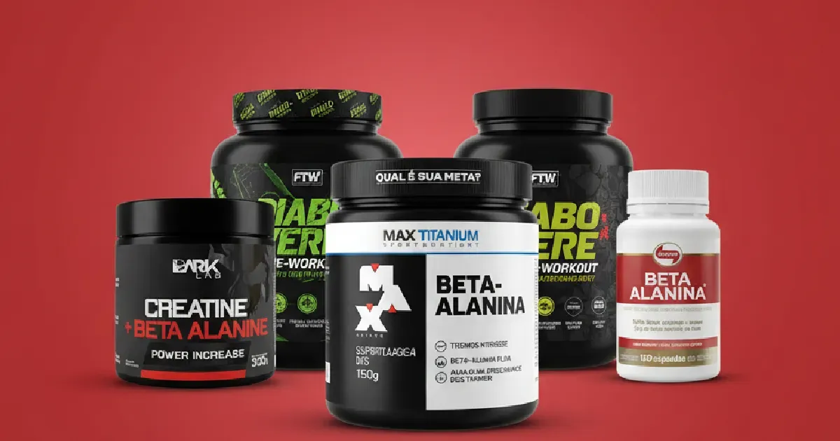 Beta-Alanina: qual comprar de 2026? Dark Lab ou Max Titanium?