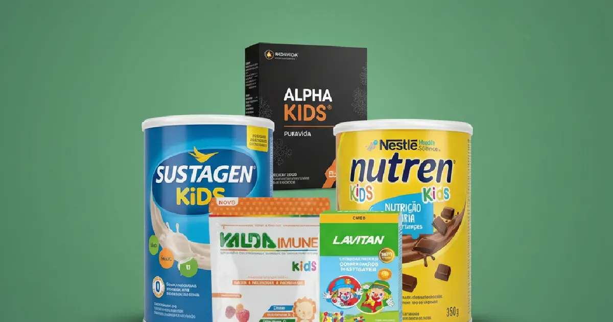 Suplementos para crianças: qual comprar que vale a pena em 2026?