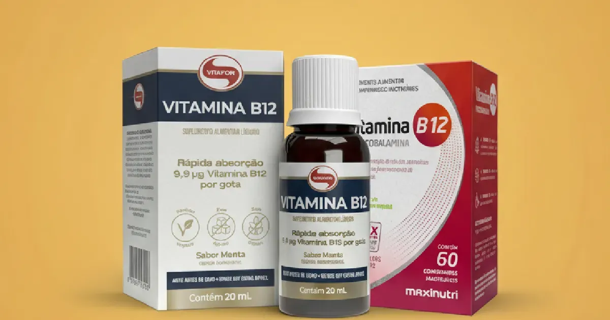 Suplementos da hora: quais vitaminas B12 comprar em 2026?