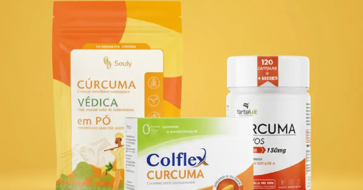 Cúrcuma em cápsulas ou pó: qual comprar em 2026?