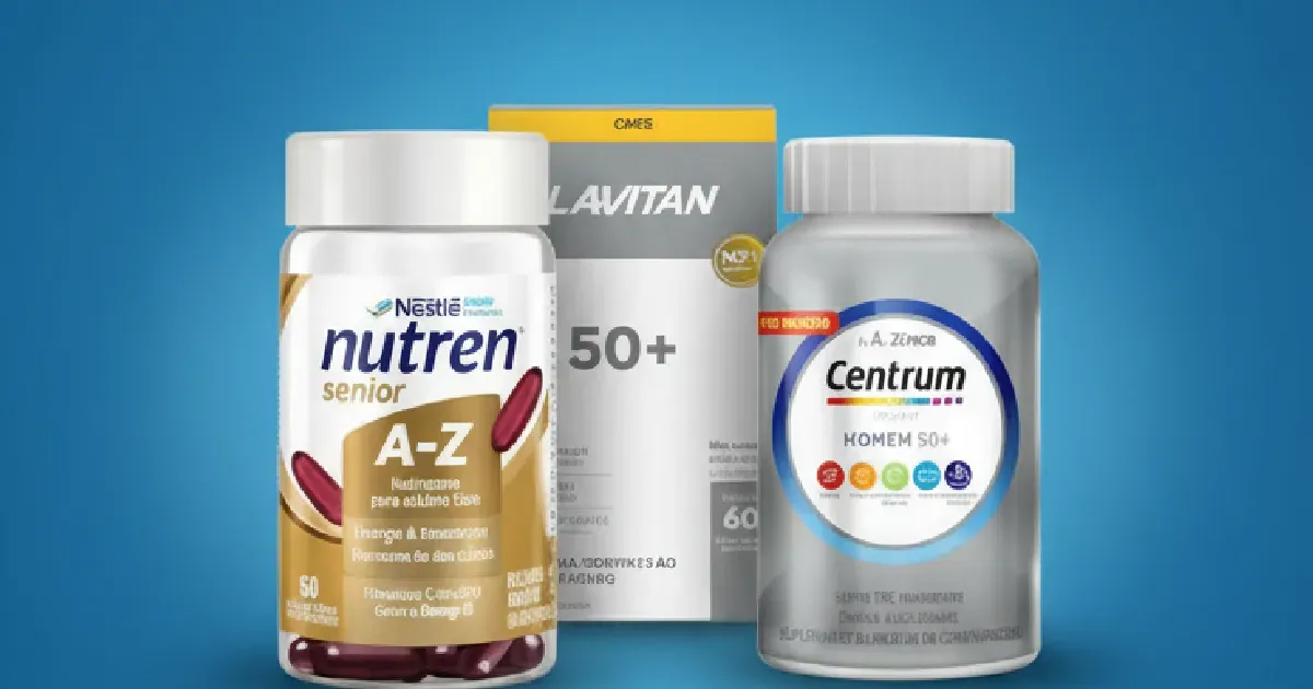 Vitaminas para idosos: quais comprar, Nutren ou Lavitan em 2026?