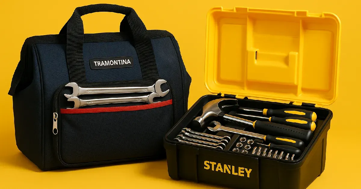 Top Caixas de Ferramentas (Tramontina, Stanley e mais)