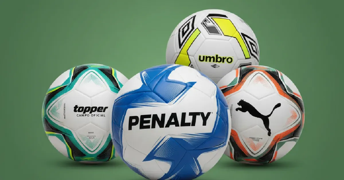 Top 10 Melhores Bolas de Futebol em 2026 (Penalty, Adidas e mais)
