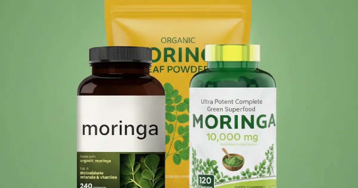 Suplementos de Moringa em Pó: qual comprar para saúde em 2026?