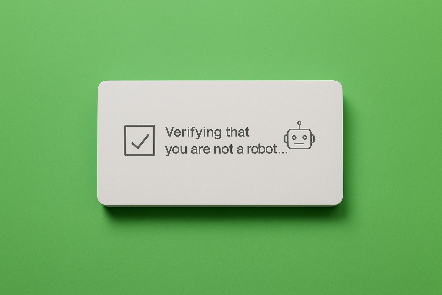 Verifying that you are not a robot...