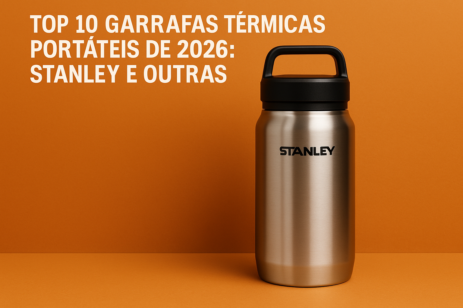 Top 10 Garrafas Térmicas Portáteis de 2026: Stanley e Outras