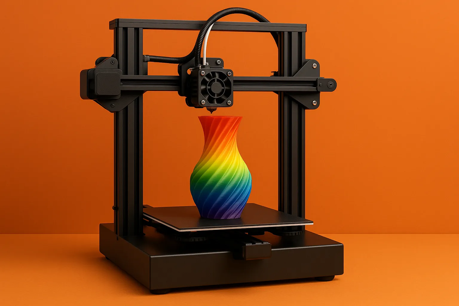 8 Impressoras 3D Multicoloridas para Visuais Impressionantes