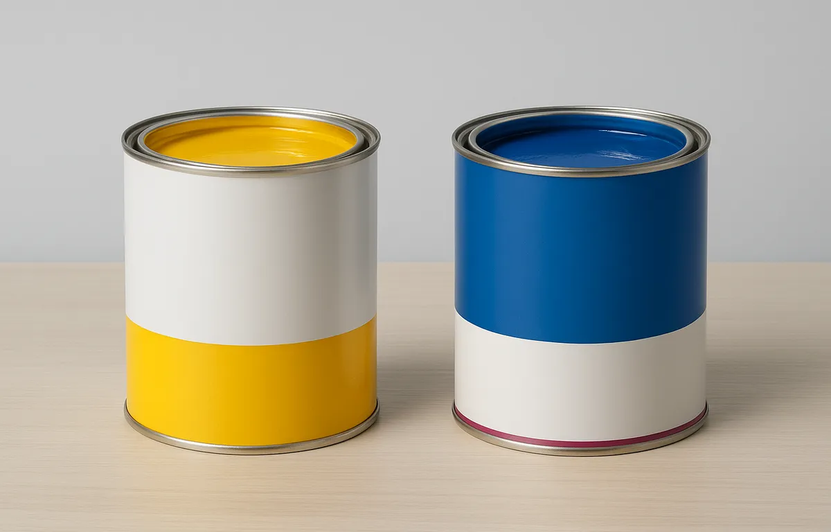 Tintas emborrachadas Lukscolor e Eurodecor: qual escolher?