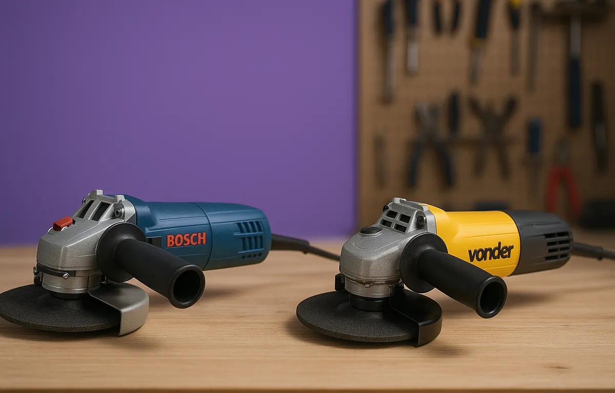 Esmerilhadeiras Bosch e Vonder: qual comprar?