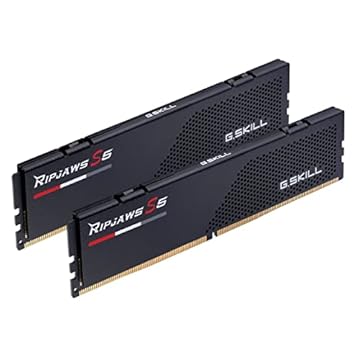 32GB G.Skill DDR5 Ripjaws S5 6000MHz CL36 Dual Channel Kit 2x 16GB Preto