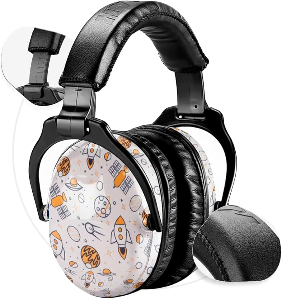 Abafador de Ruídos para Autismo Dobrável