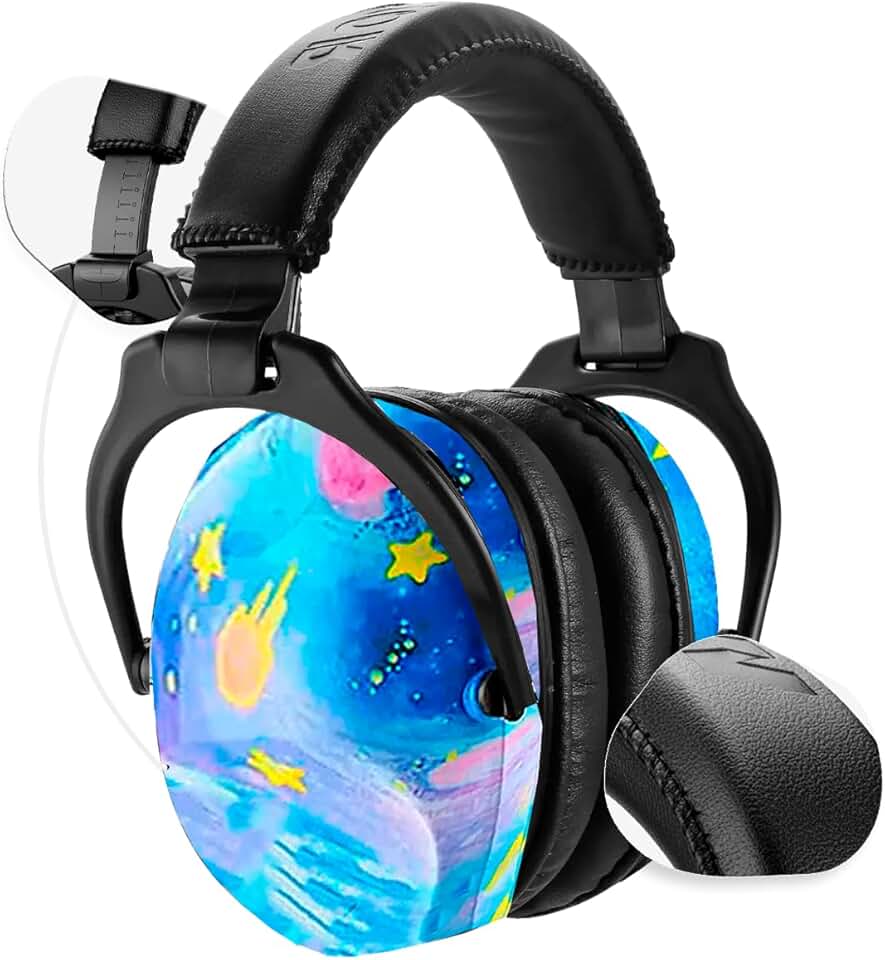 Abafador de Ruídos para Autismo Dobrável (B0FS4Y2MRY)