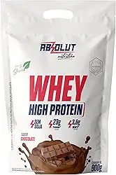 Absolut Nutrition Whey com Stevia Chocolate 900g