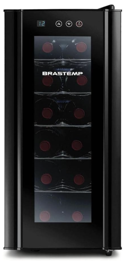 Adega Climatizada Brastemp 12 Garrafas All Black Bzc12b