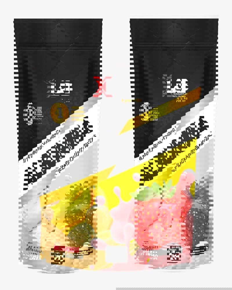 Albumina Xlab Morango/Banana