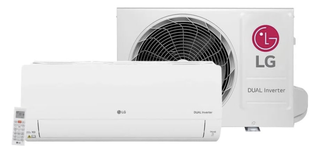Ar Condicionado 12000 btus Quente e Frio LG Split Hi Wall Inverter Voice
