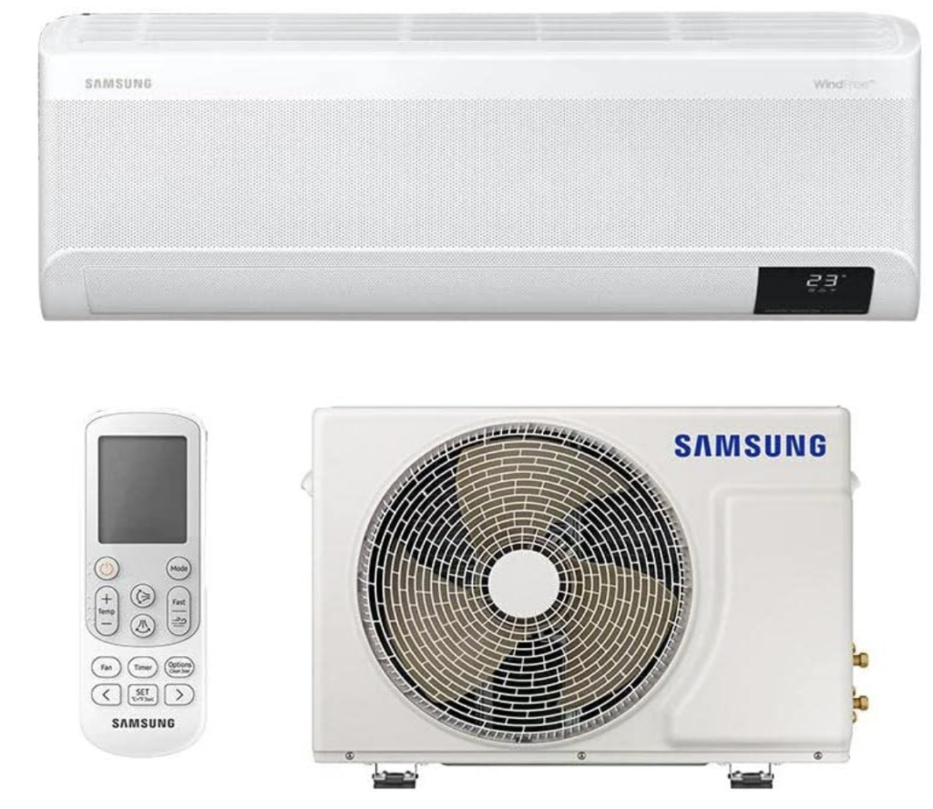 Ar Condicionado Inverter 18000 BTUs Split Samsung WindFree Connect
