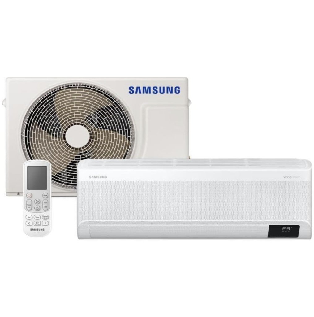 Ar-condicionado Inverter Samsung Wind Free Connect 12.000 BTUs