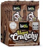 Barra de Cereais Sabor Caramelo e Cacau biO2 Vegan Crunchy