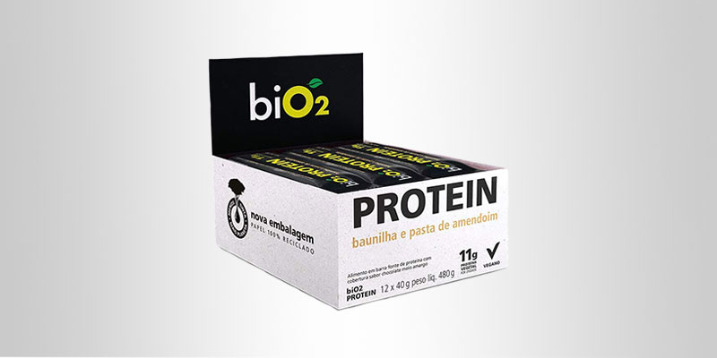 Barra de Proteína Protein Bar Baunilha - Bio2