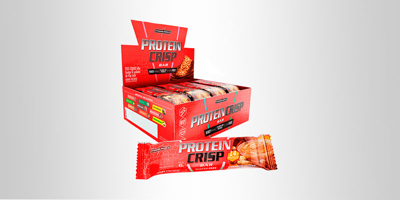 Barra de Proteína Protein Crisp Peanut Butter - Integralmedica
