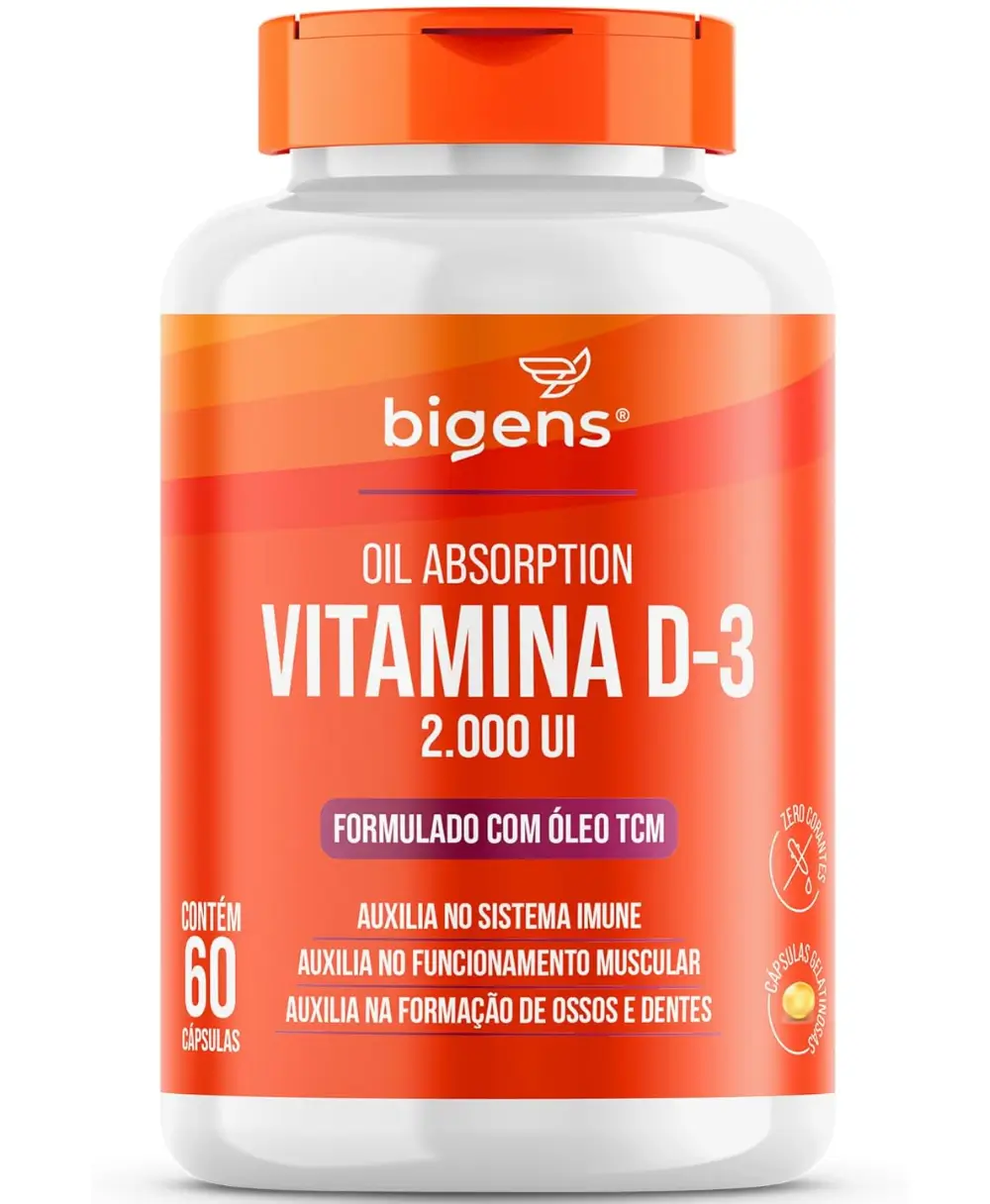 Biogens Vitamina D3 2000UI