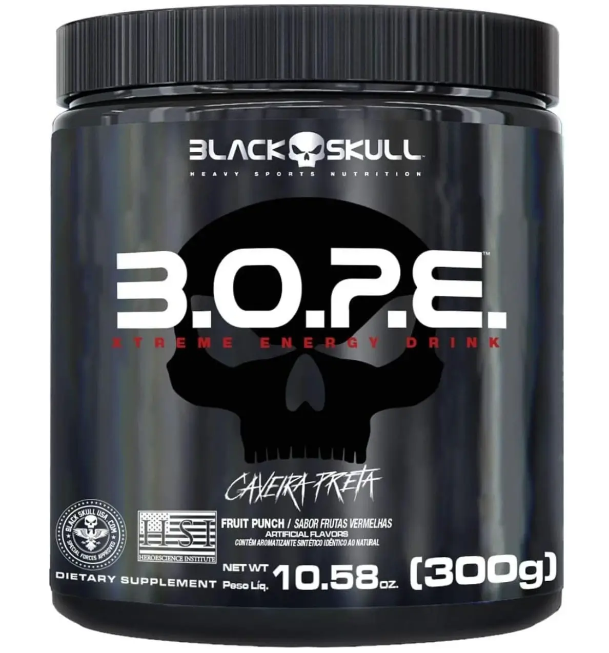 Black Skull B.O.P.E Pré-Treino