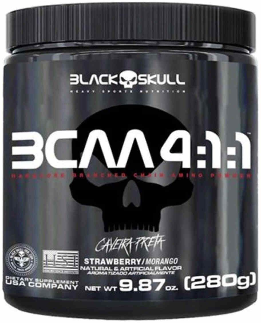 Black Skull BCAA 4:1:1 Caveira Preta