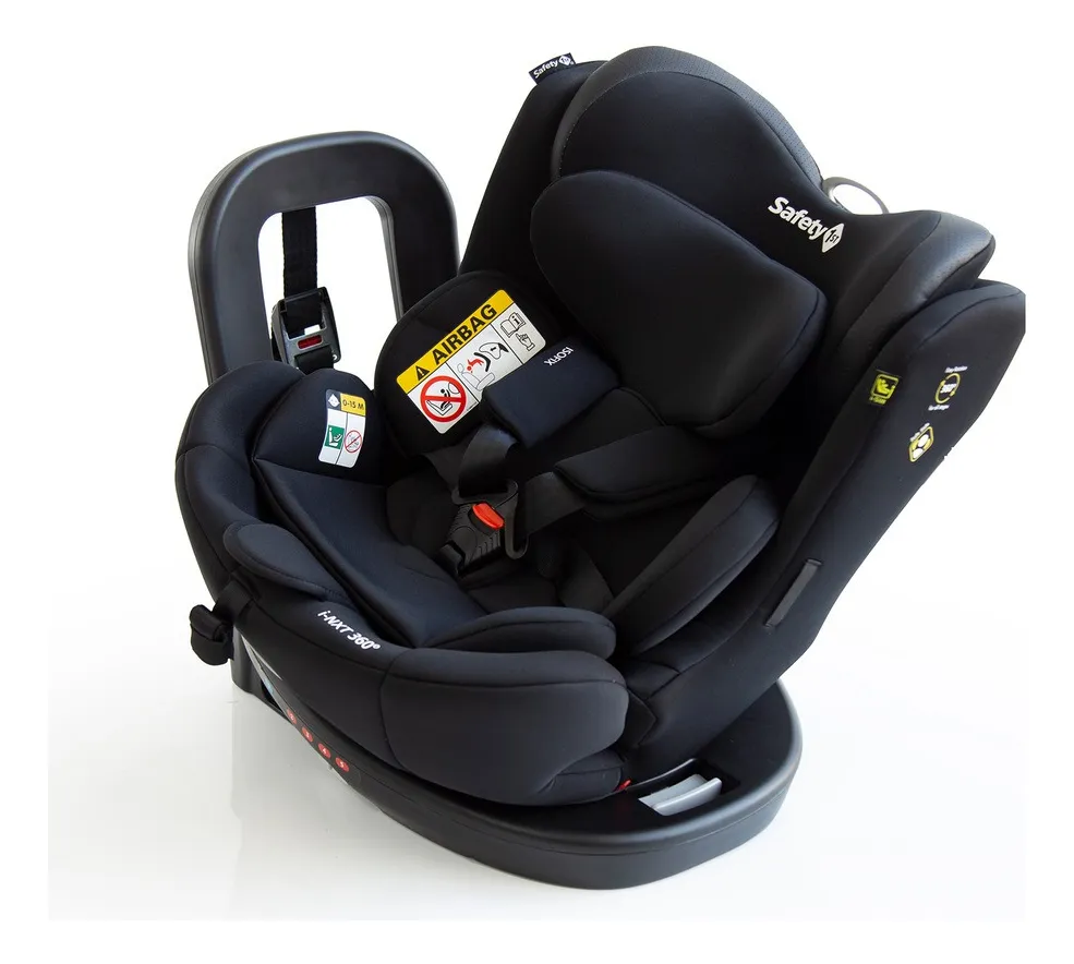 Cadeirinha Safety 1st, i-NXT, 0 a 36kg, com Giro 360°, Black Urban