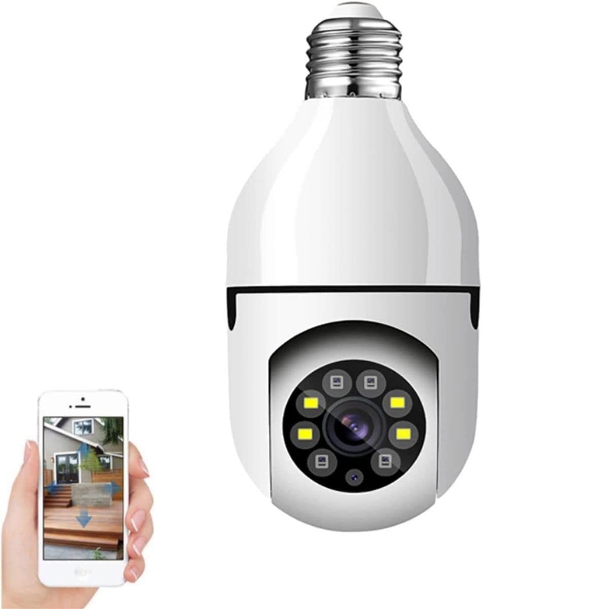 Camera Lâmpada Wifi Ip