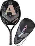 CAMEWIN Raquete de Beach Tennis Profissional de Fibra de Carbono 3K e Bolsa｜K3