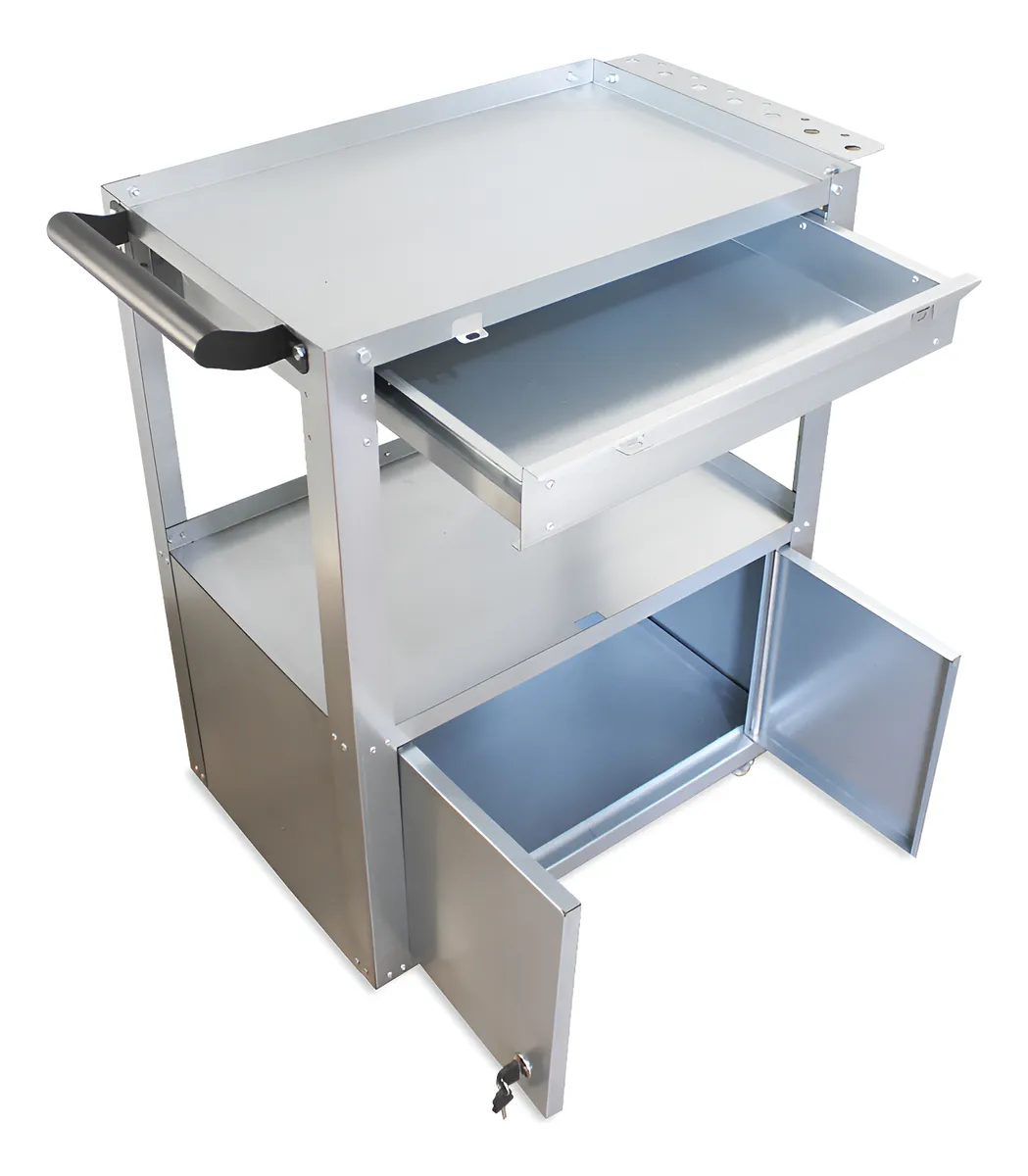 Carrinho de Ferramentas Grupo Nascar Inox