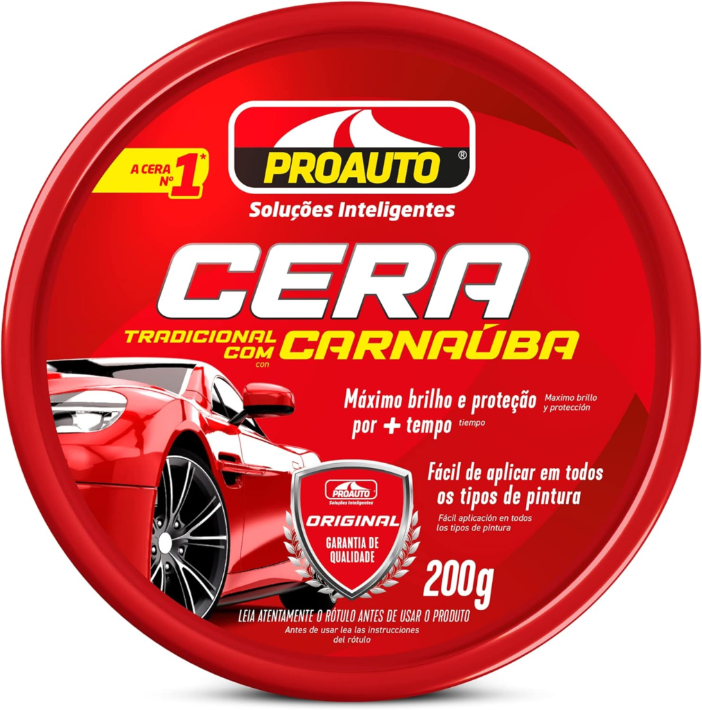 Cera Pasta com Carnaúba Proauto