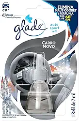 Desodorizador Glade Auto Sport Carro Novo Refil 7ml