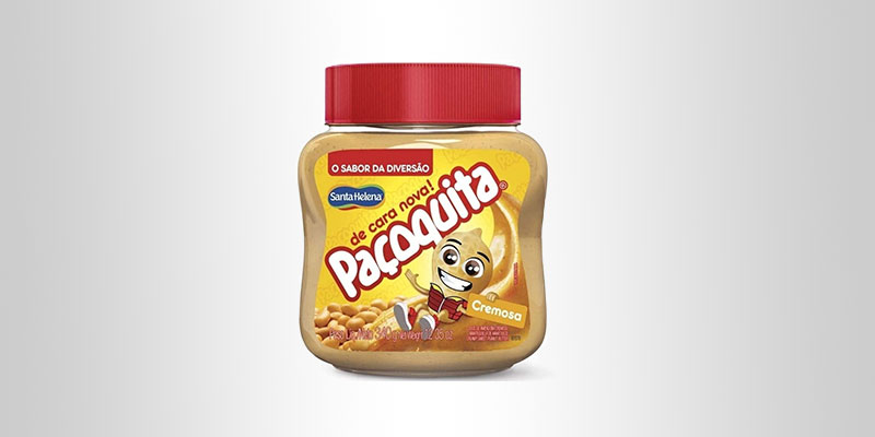 Doce de Pasta de Amendoim Paçoquita Cremosa - Santa Helena