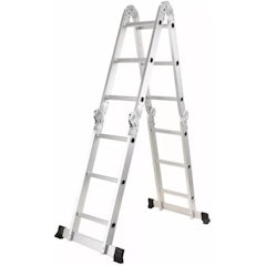 Escada Articulada Multifuncional 4x3 Alumínio