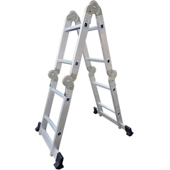 Escada de Alumínio Multifuncional 4x2 - 8 Degraus