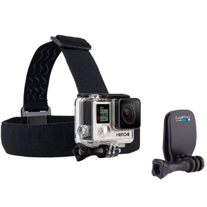 Faixa de Cabeça e Quicklip para GoPro
