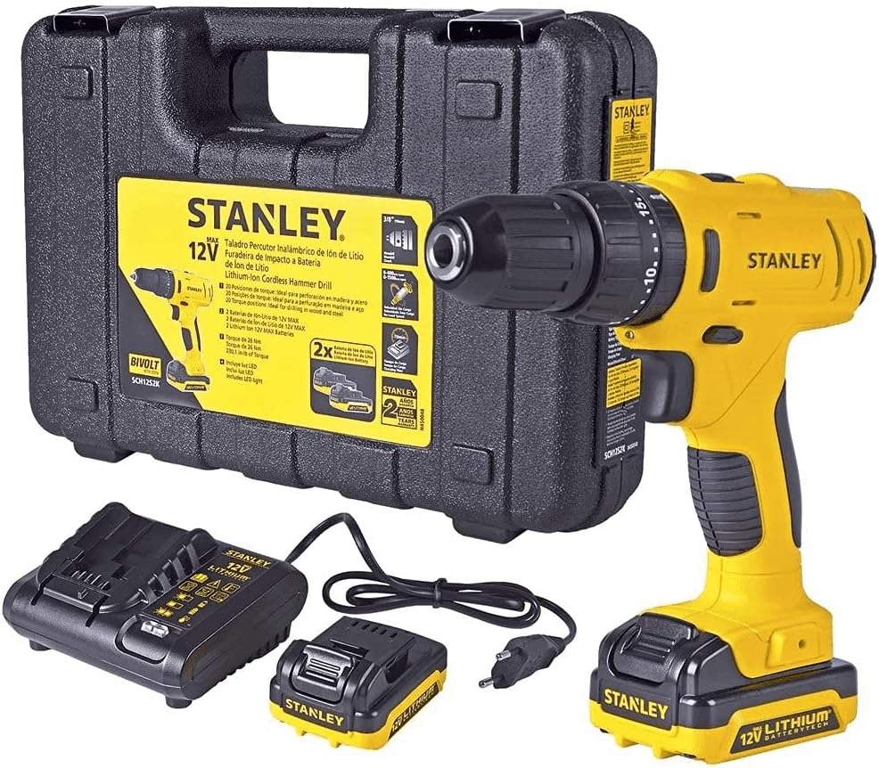 Furadeira de Impacto Stanley 12V
