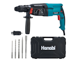 HANABI Martelete Perfurador Rompedor Professional 26 mm 1300 W Sds