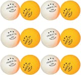 HUIESON 10 Bolas Tênis de Mesa Ping Pong Huieson 3 Estrelas H40+