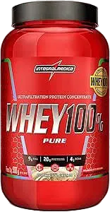 Integralmédica - Whey Protein Concentrado Cookies and Cream 100% Pure - 21g de Proteína por Scoop